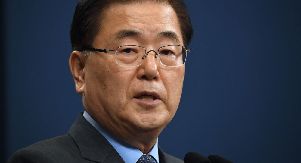 韩国请求中国助力推动朝鲜半岛和平进程