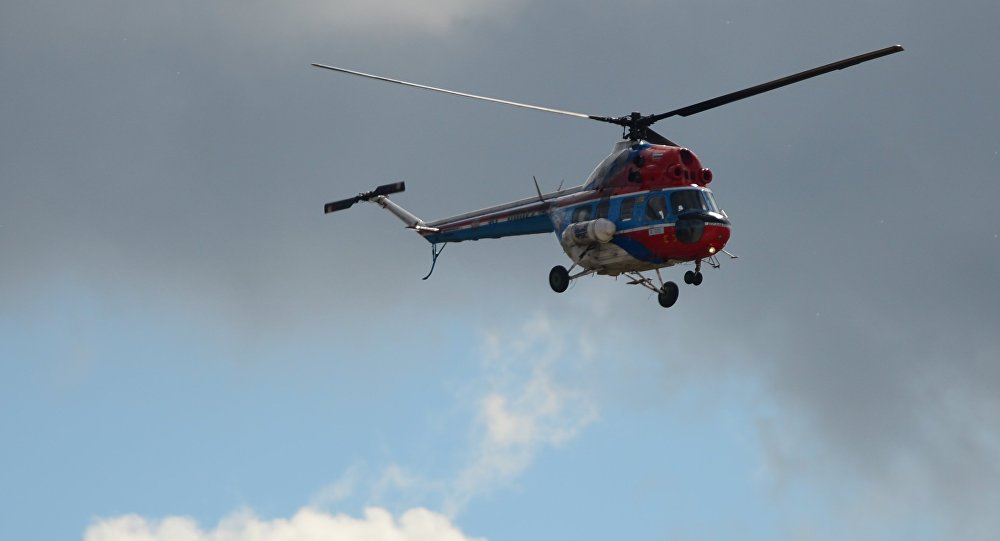 俄西南部一直升机在进行田间灌溉时硬着陆 驾驶员死亡