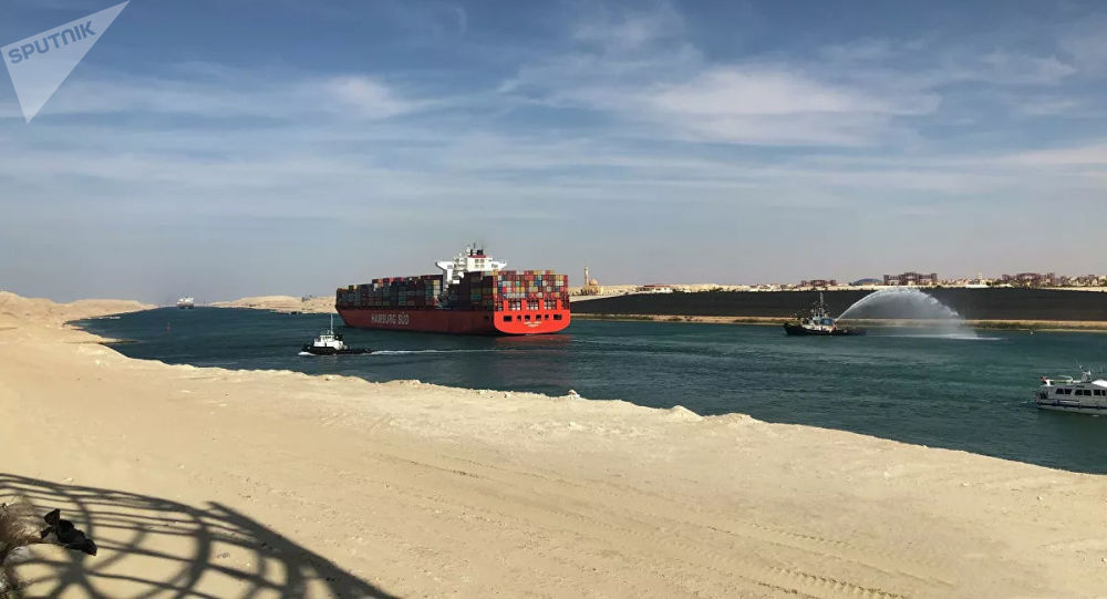 苏伊士运河恢复航运