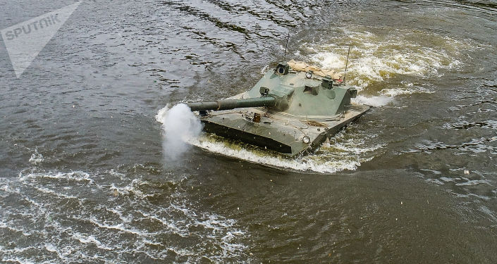 俄技集团:新型两栖坦克"章鱼-sdm1"将在西伯利亚试验 - 俄罗斯卫星