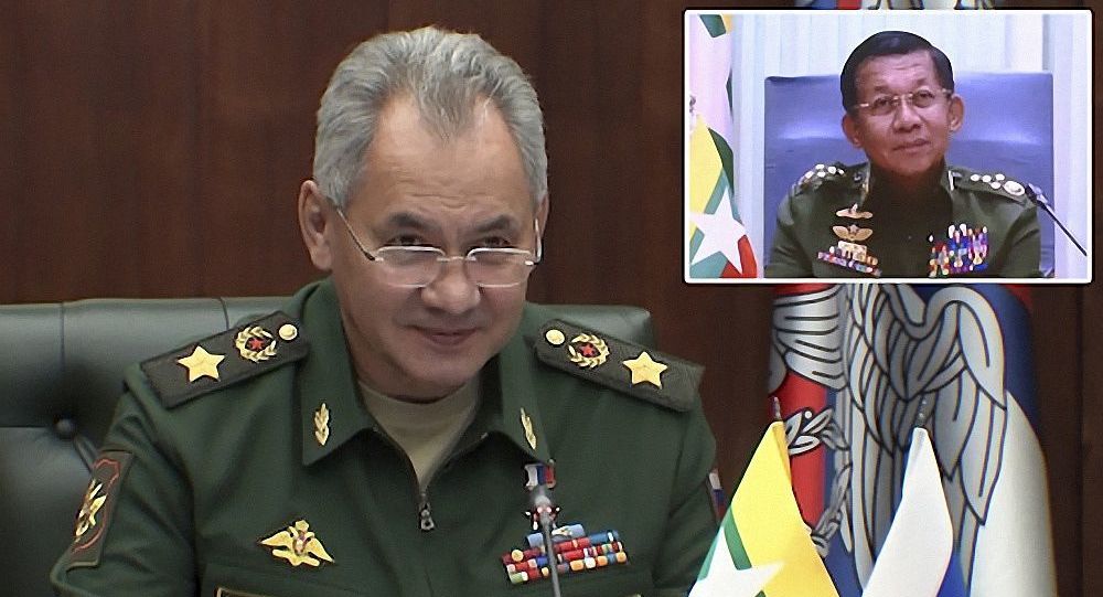 俄防长与缅甸国防军总司令举行视频会谈