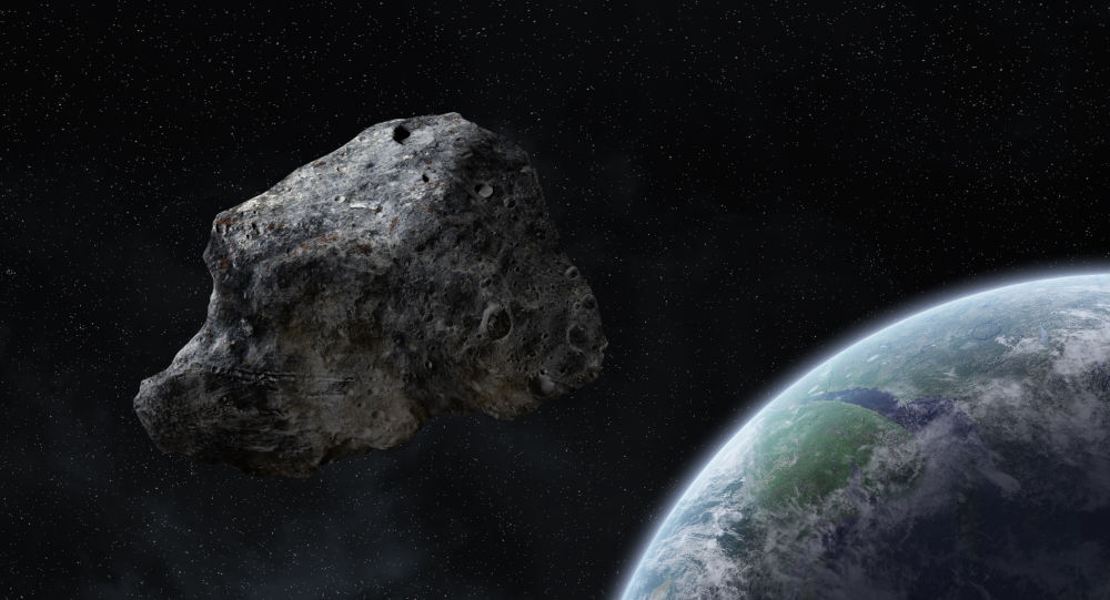 两颗巨大的小行星飞向地球