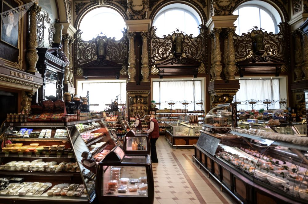 叶利谢耶夫食品店华诞120周年 - 俄罗斯卫星通讯社