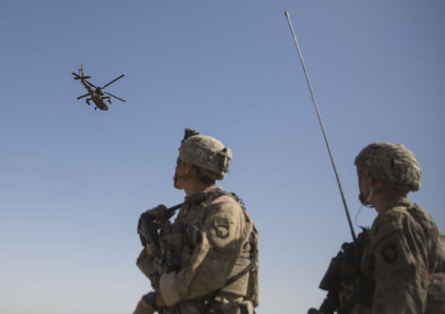 美国军人在阿富汗