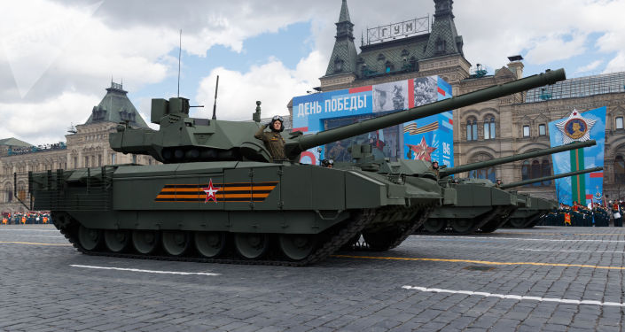 t-14"阿玛塔"坦克