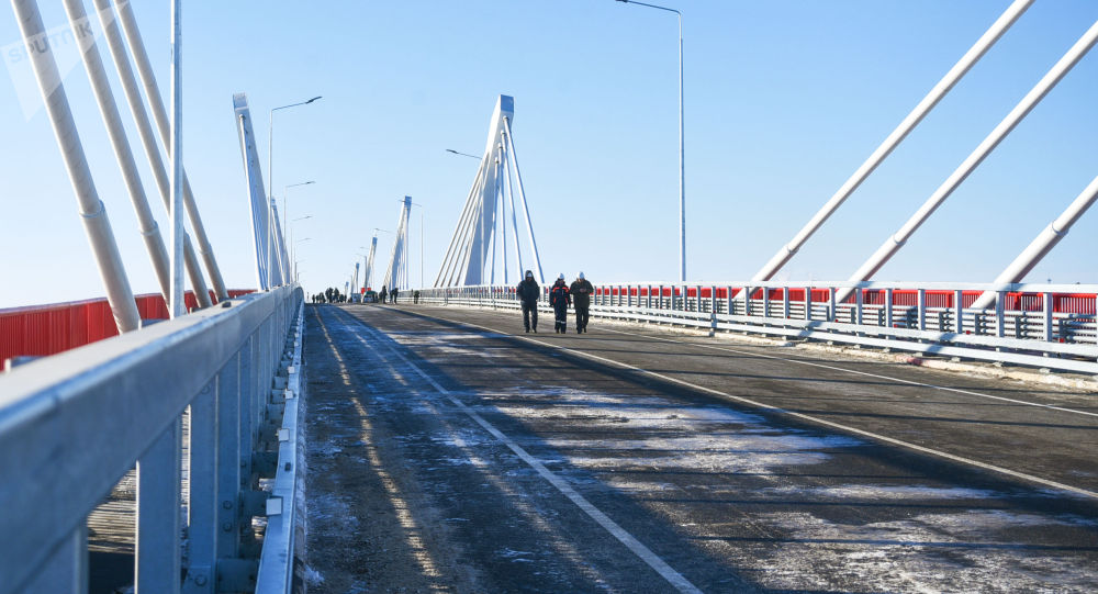俄阿穆尔州政府：希望年底前布拉戈维申斯克—黑河大桥通车