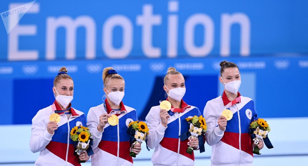 俄罗斯女队首次赢得奥运会体操女子团体比赛金牌