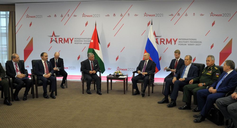 普京称拟与约旦国王讨论叙利亚和阿富汗问题
