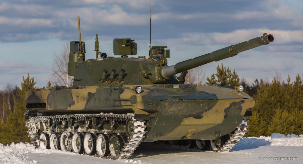俄技集团：俄新型125毫米轮式突击炮将面向出口
