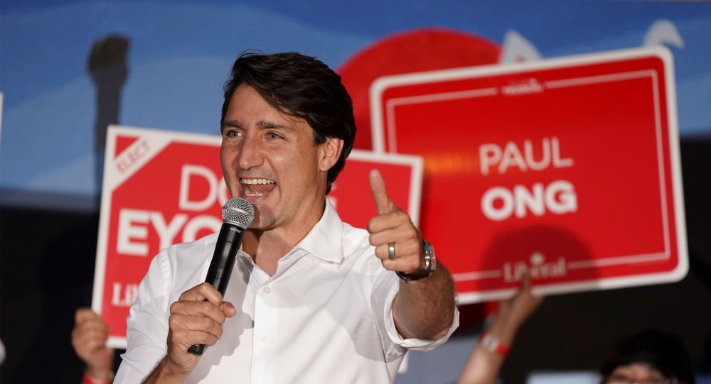 加拿大议会选举计票完成50%后加执政党领先