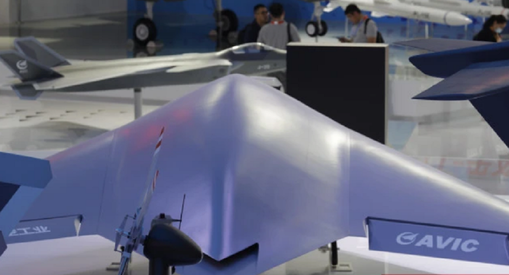 中国最新型隐身无人机攻击-11亮相珠海航展