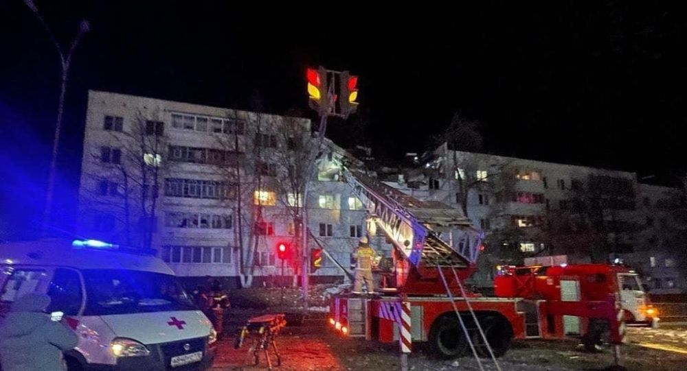 俄紧急情况部：卡马河畔切尔尼市1座5层住宅楼发生天然气爆炸导致2层楼受损