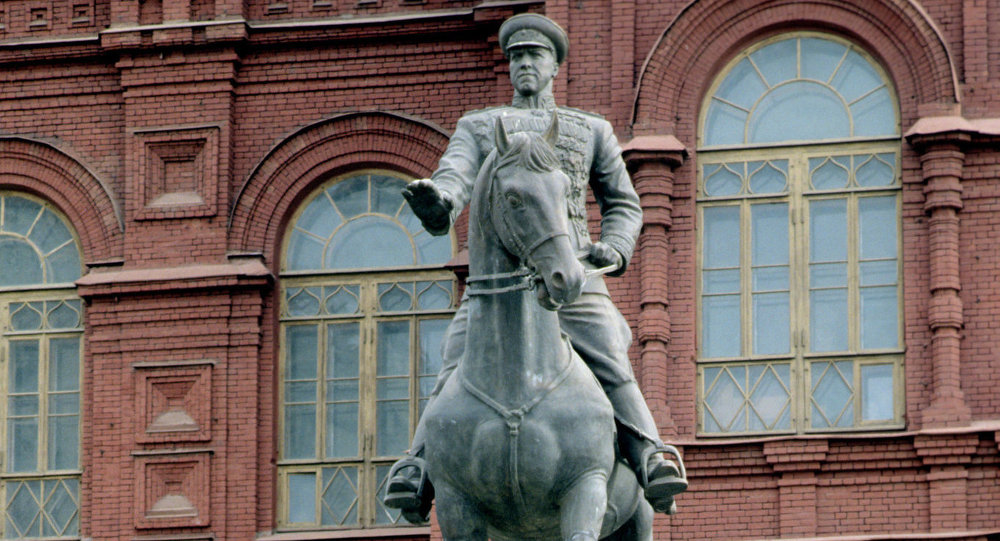 朱可夫元帅雕像乌克兰图片