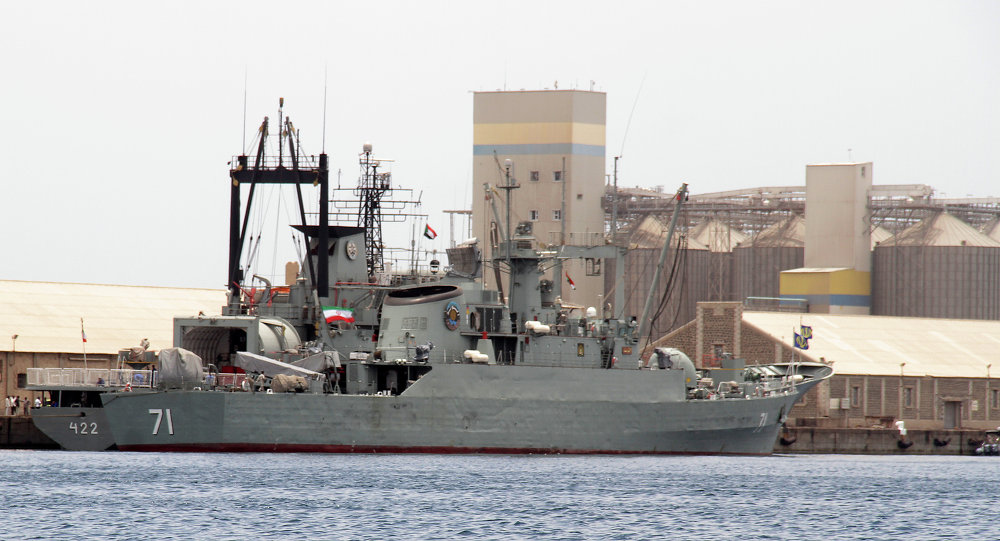 两艘伊朗驱逐舰目前在曼德海峡入口处