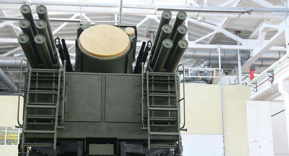 铠甲-s1防空导弹炮系统