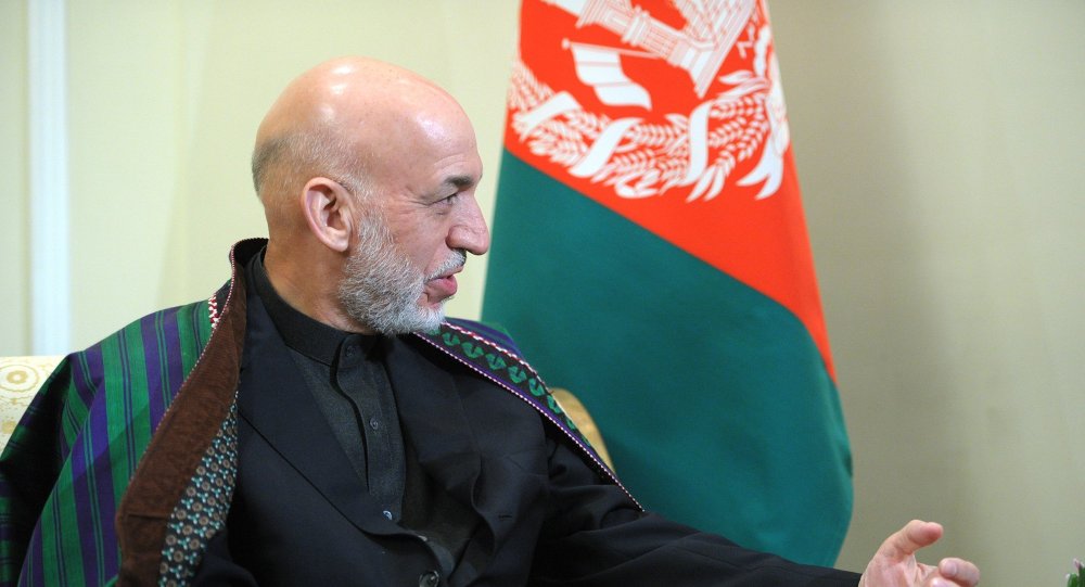 阿富汗民族和解高级委员会主席： 阿富汗前总统会见俄中巴特使