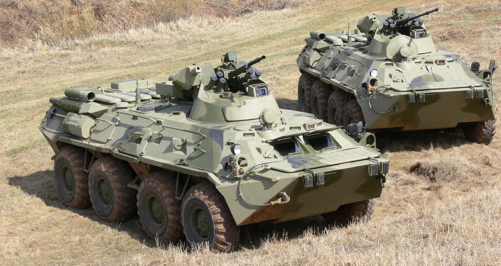 媒体:俄罗斯btr-82装甲运兵车将能消灭坦克