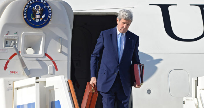 约翰·克里 俄外长:克里访俄将有助于发展双边关系并缓解紧张态势