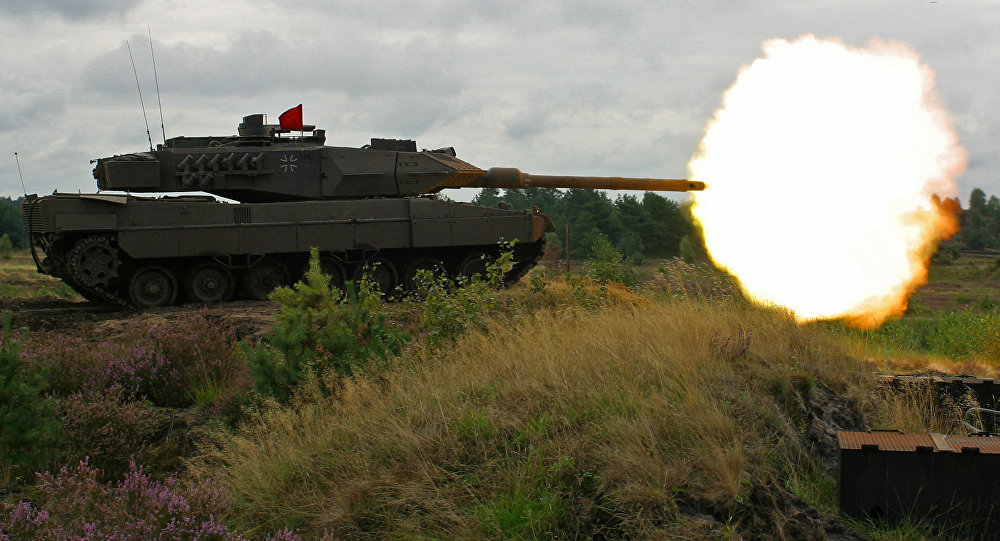 卢卡申科称“豹式”坦克被部署到白俄罗斯西部边境