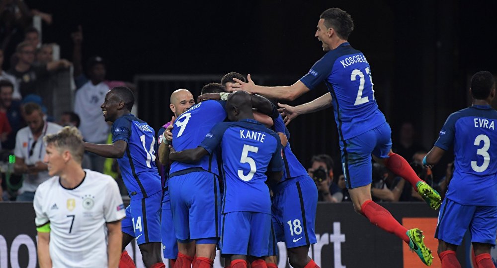 博彩公司 法国足球国家队将成为16欧洲杯冠军 俄罗斯卫星通讯社