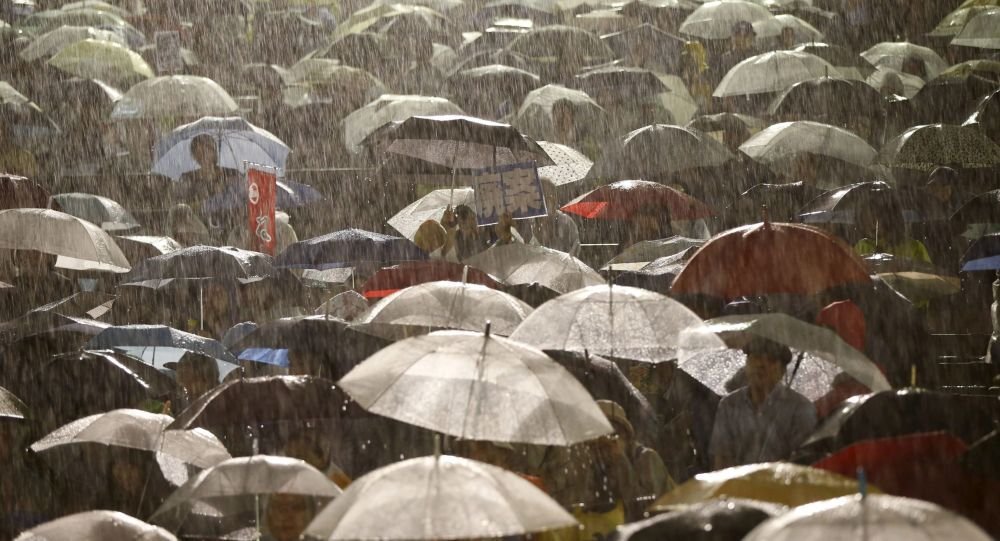日本4县34.2万人因受大雨影响宣布撤离