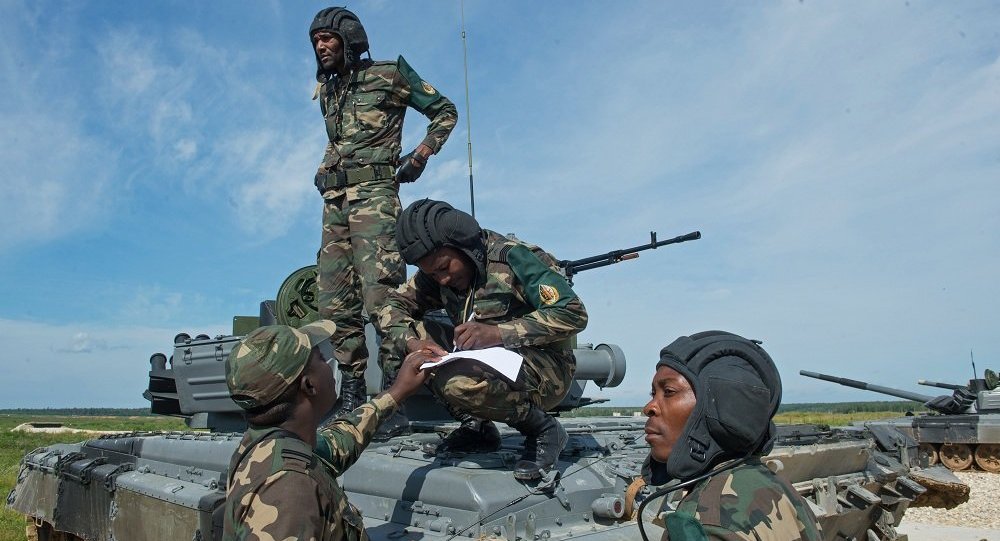 备战国际军事比赛时重伤的安哥拉士兵不治