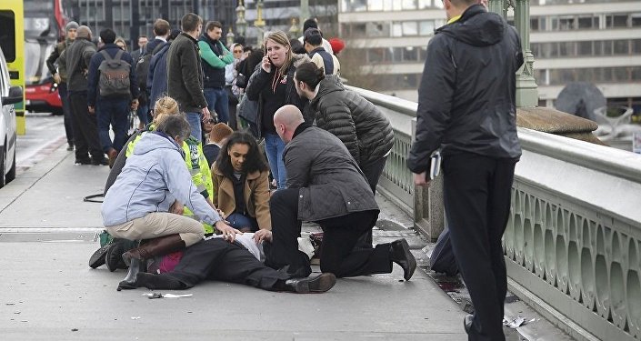 伦敦国会旁的恐袭造成人员伤亡,袭击者已被击毙 (视频)