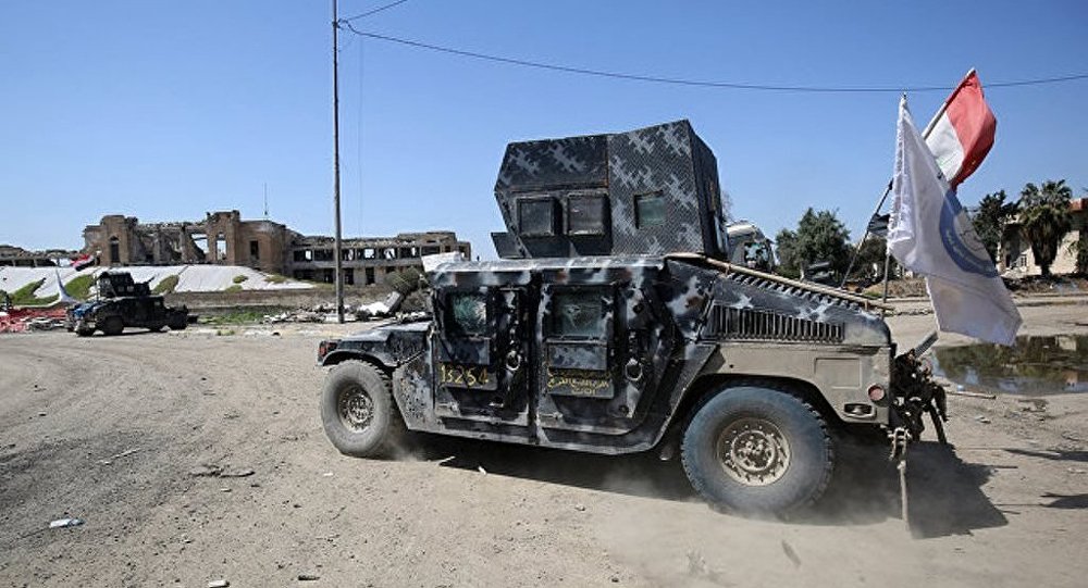 伊拉克联合库尔德武装清剿伊斯兰国恐怖分子