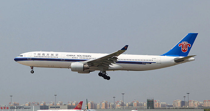 中国南方航空公司的空客330