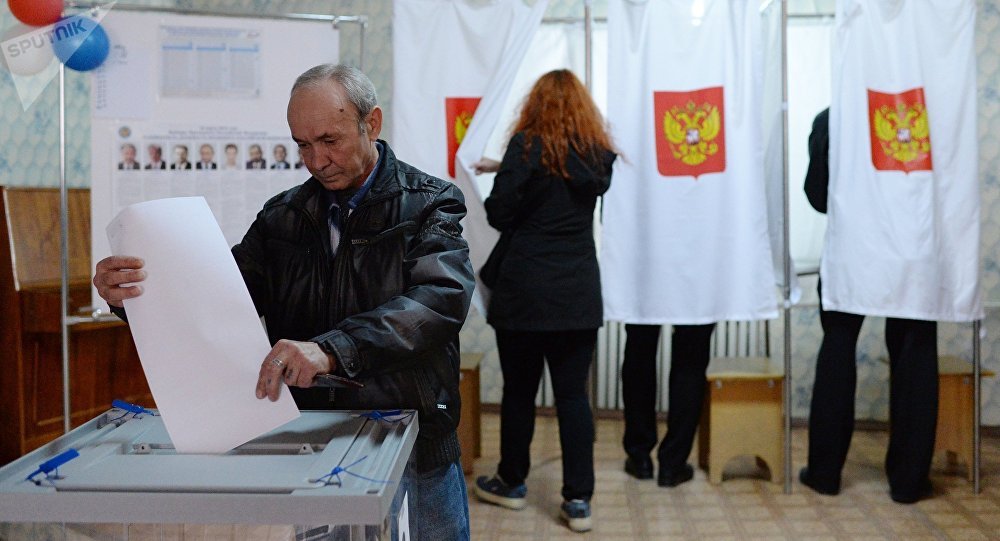 克里米亚称乌克兰因俄罗斯选举而实施制裁十分可笑