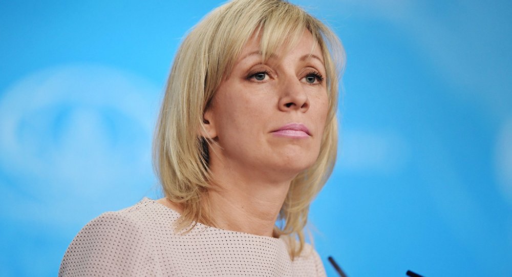 俄罗斯外交部新闻发言人玛利亚·扎哈罗娃