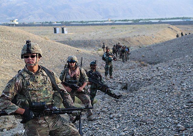 北约军人在阿富汗