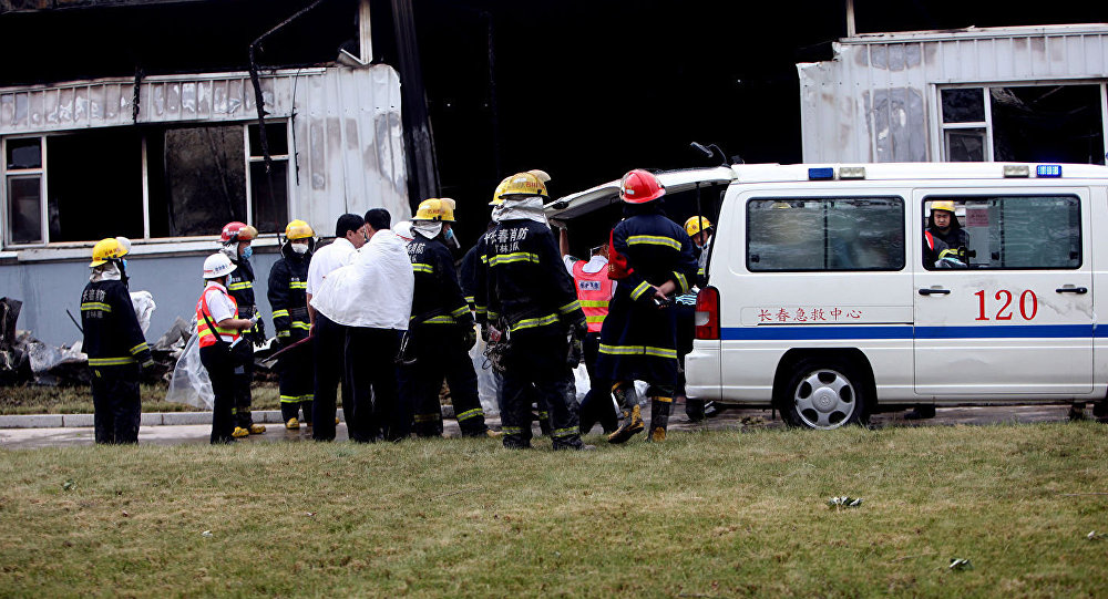 山西黎城一澡堂发生火灾 致5死1伤