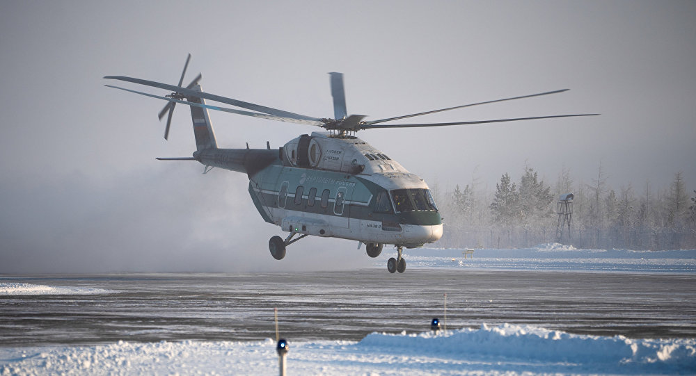 俄直升机集团向国防部交付首架米-38t运用运输直升机