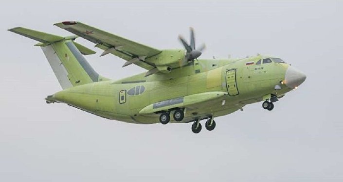 俄紧急情况部:伊尔-112V试验机失事没有对地面设施造成破坏 居民未受威胁 伊尔-112V运输机失事初步原因是右发动机起火