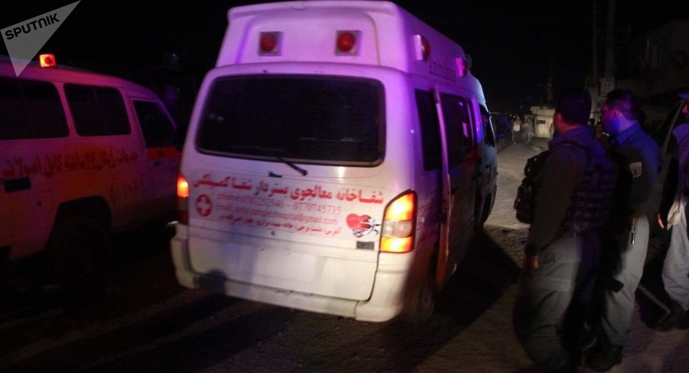 阿富汗坎大哈警局楼前的爆炸事件造成9死60伤