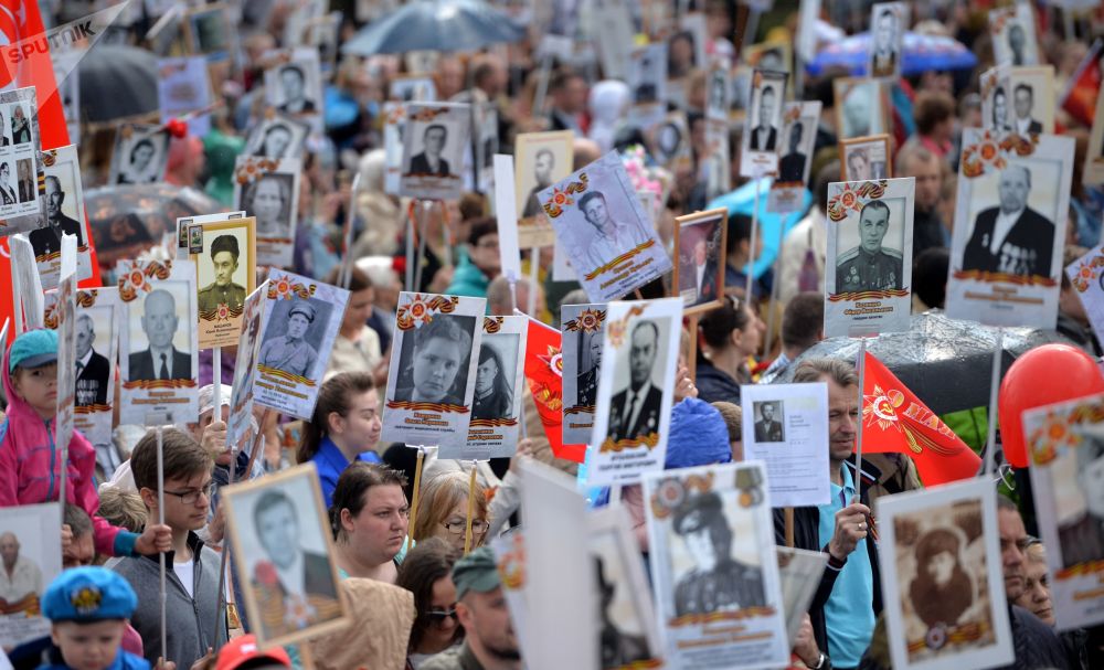 俄罗斯如何庆祝胜利日