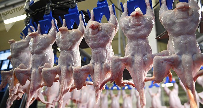 禽肉食品在发往中国前外包装均经过新冠检测