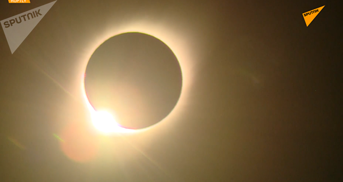 南美洲震撼上演月全食