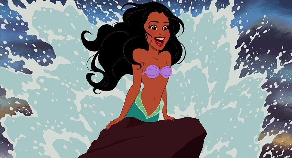 黑肤小美人鱼让迪士尼影迷分成两大阵营