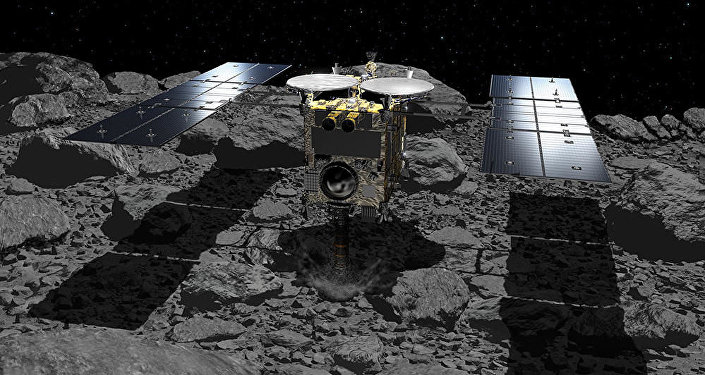 日本"隼鸟2号"探测器成功着陆小行星"龙宫"