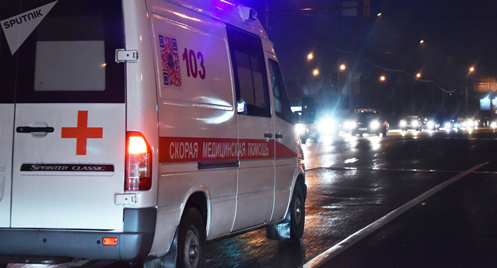 警方称俄卡尔梅克共和国的巴士交通事故造成六人丧生