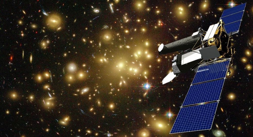 俄太空天文台观测到银河中心超大质量黑洞撕裂恒星事件