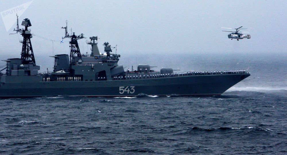 中俄“海上联合-2021”联合军事演习开幕