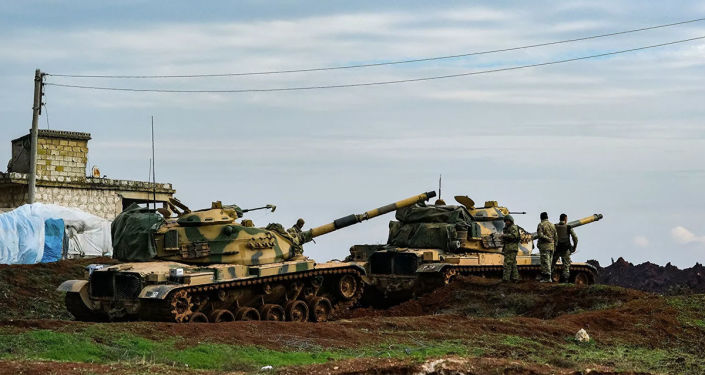 土耳其坦克在伊德利卜