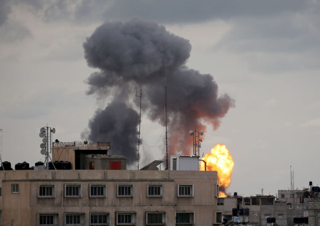 巴勒斯坦卫生部：以色列空袭加沙地带造成的死亡人数升致48人