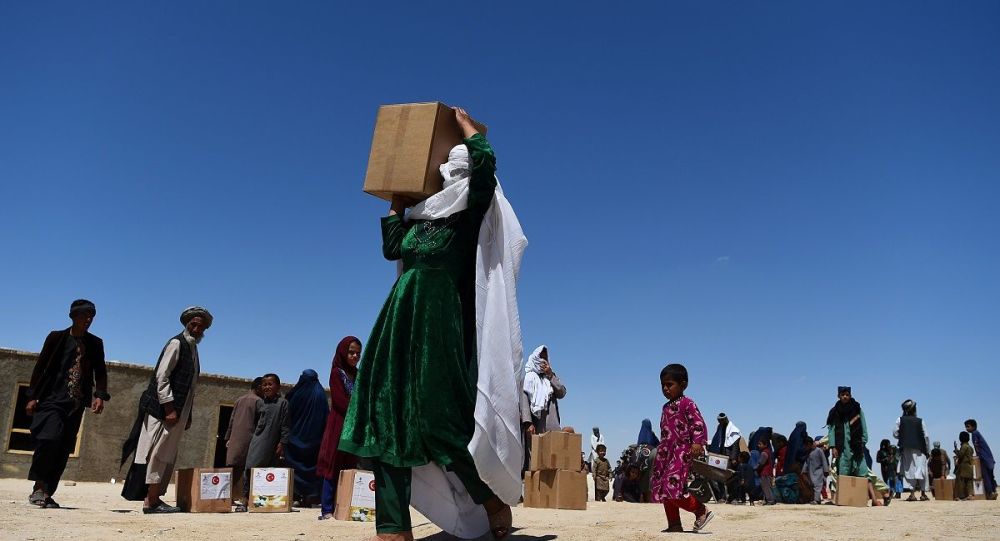 媒体：第一批印度援助阿富汗人道主义物资运抵