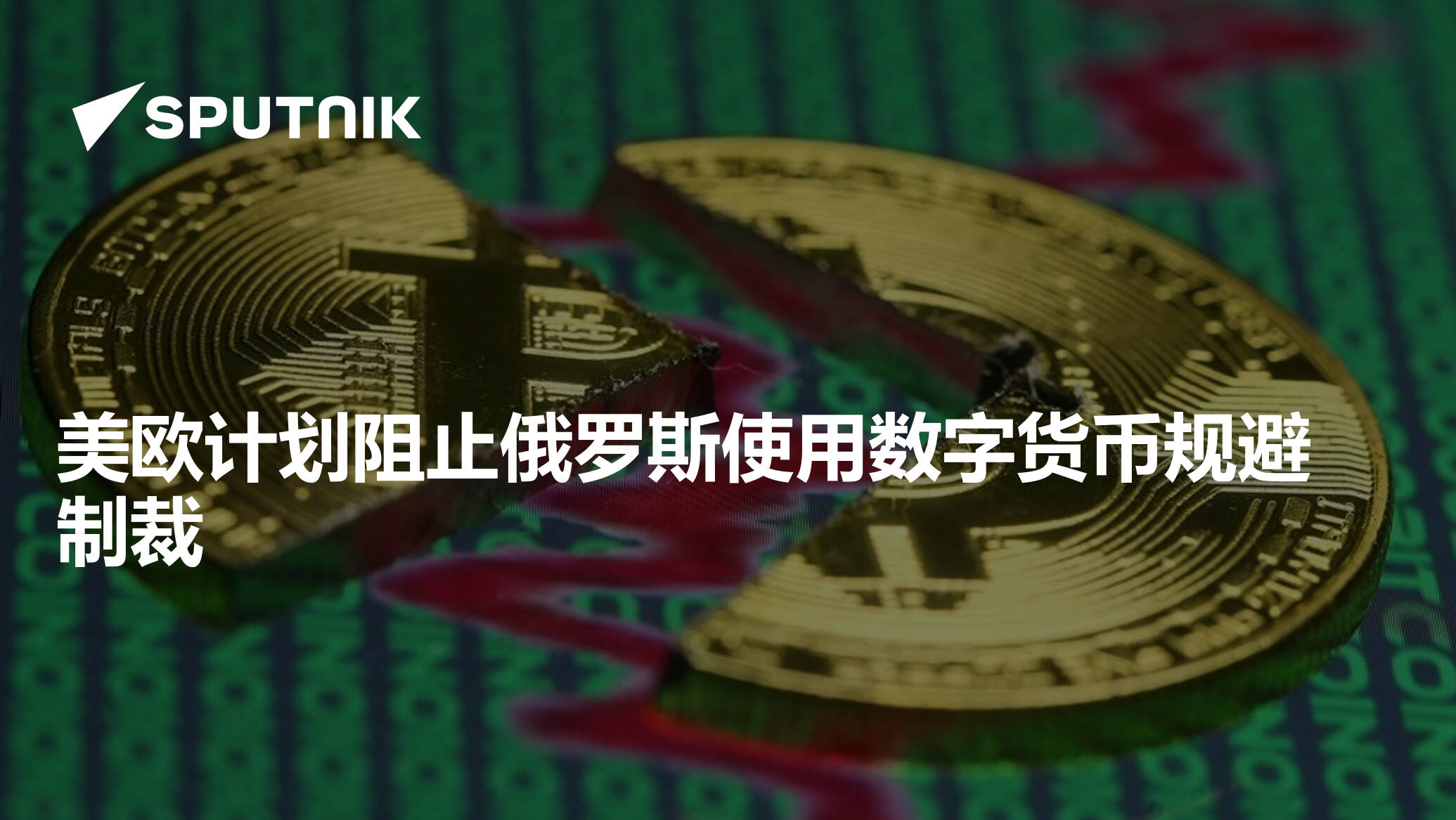 美欧计划阻止俄罗斯使用数字货币规避制裁- 2022年3月25日, 俄罗斯卫星通讯社