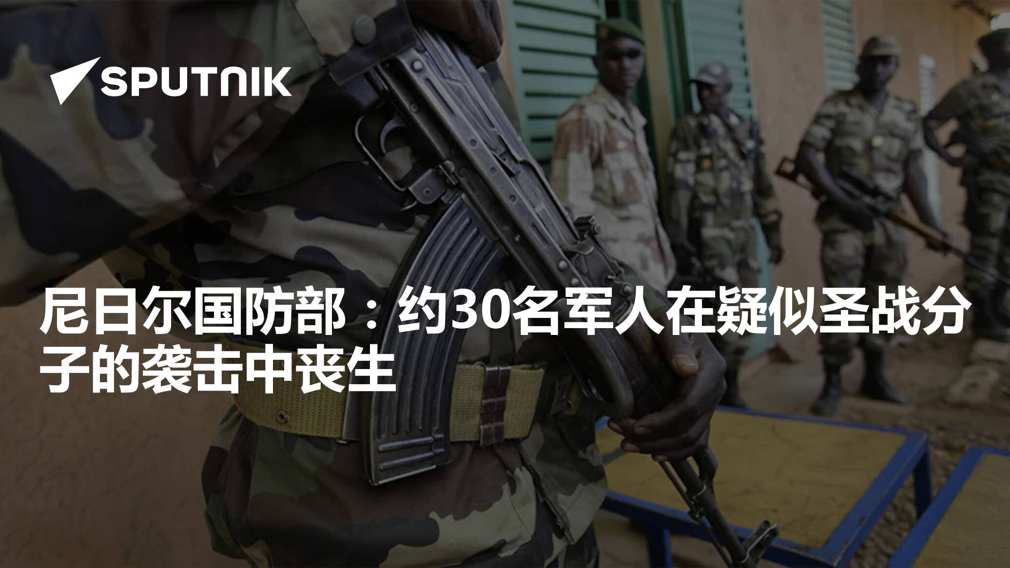 尼日尔国防部：约30名军人在疑似圣战分子的袭击中丧生 2023年10月3日 俄罗斯卫星通讯社