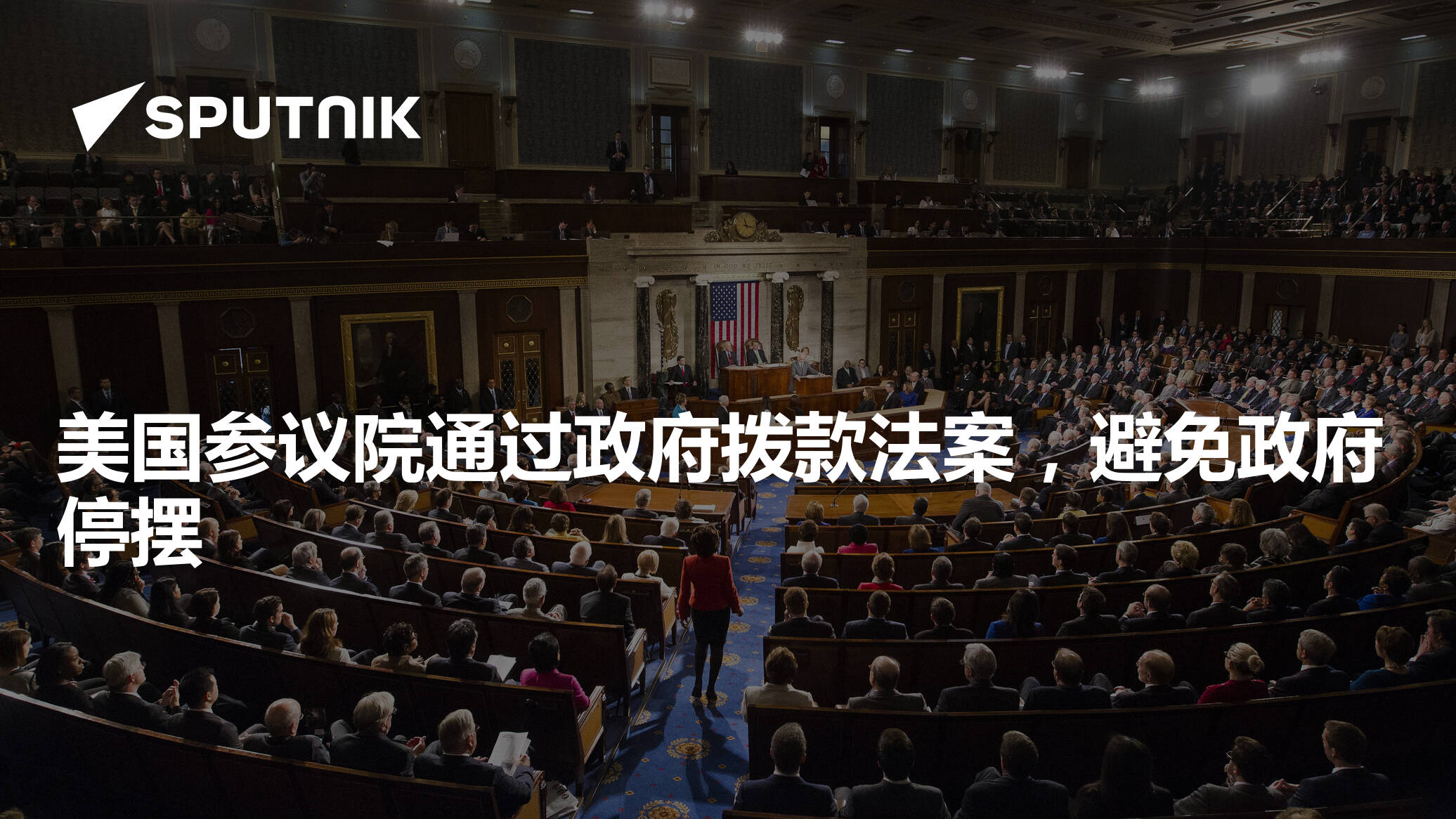 美国参议院通过政府拨款法案，避免政府停摆- 2025年3月15日, 俄罗斯卫星通讯社